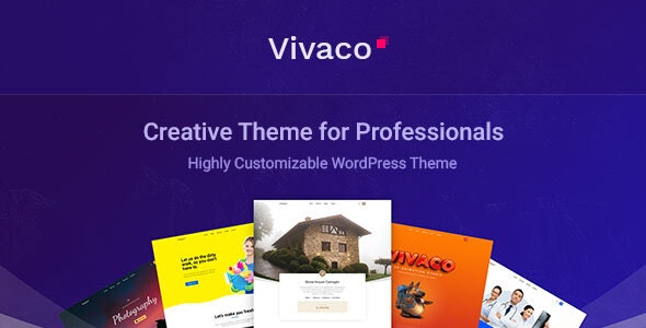 Vivaco v1.1 - 多用途创意WordPress主题