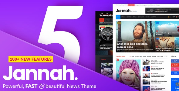 Jannah News v5.4.6 - 报纸杂志新闻AMP BuddyPress主题
