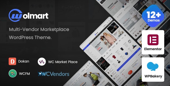 Wolmart v1.0 - 多供应商市场WooCommerce主题