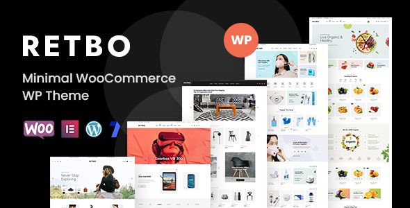Retbo v1.0.9 - 最小WooCommerce WordPress主题